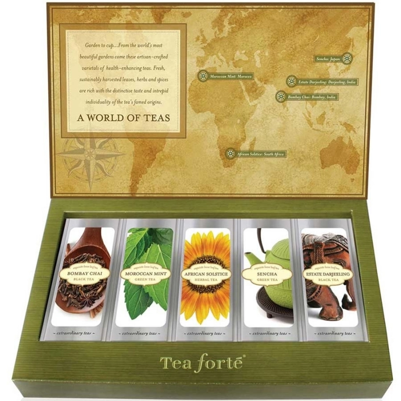 Tea Forte Ceai Plante World Of Teas 15 Buc 0